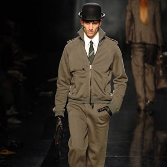 AW08 JEAN PAUL GAULTIER ZIPPED SHIRT 50 - Picture 1 of 12